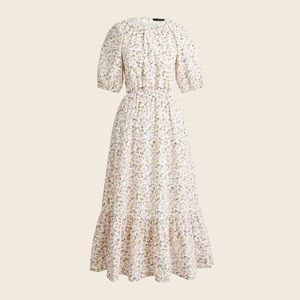 NWT J. Crew Side-Cutout Cotton Poplin Dress in Meadow Floral